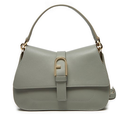 Torebka Furla Flow Mini Top Handle WB01032-BX2045-3291S-1007 Szary ze sklepu eobuwie.pl w kategorii Listonoszki - zdjęcie 177402400