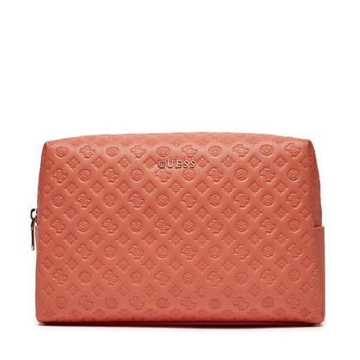Kosmetyczka Guess Not Coordinated (PE) Accessories PW7437 P4215 Koralowy Guess one size wyprzedaż eobuwie.pl