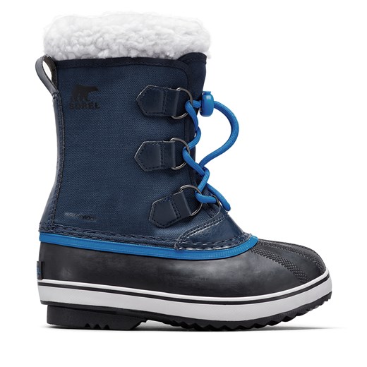 Śniegowce Sorel Yoot Pac™ Nylon Wp 2114111465 Granatowy ze sklepu eobuwie.pl w kategorii Buty zimowe dziecięce - zdjęcie 177403432