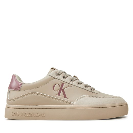 Sneakersy Calvin Klein Jeans YW0YW01585 Beżowy 40 eobuwie.pl