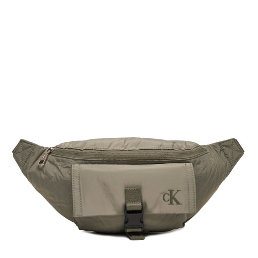 Saszetka nerka Calvin Klein Jeans Qulited WestbaG38 K50K512168 Zielony one size eobuwie.pl okazyjna cena