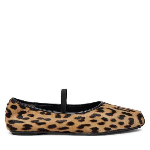 Baleriny Tory Burch Runway Ballet 165476 Brązowy Tory Burch 40 eobuwie.pl