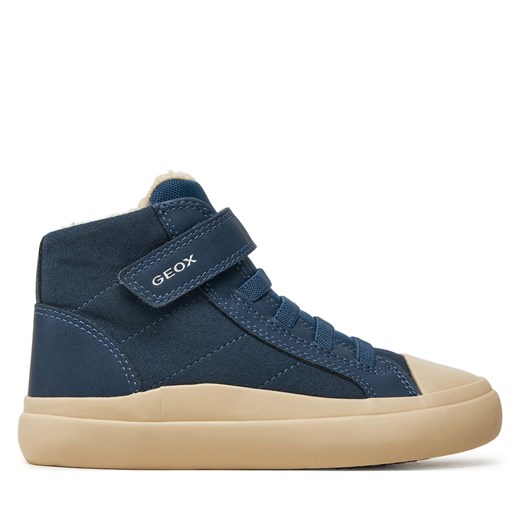 Sneakersy Geox J Gisli Boy J465CB 0AFME C4000 M Niebieski Geox 30 okazja eobuwie.pl