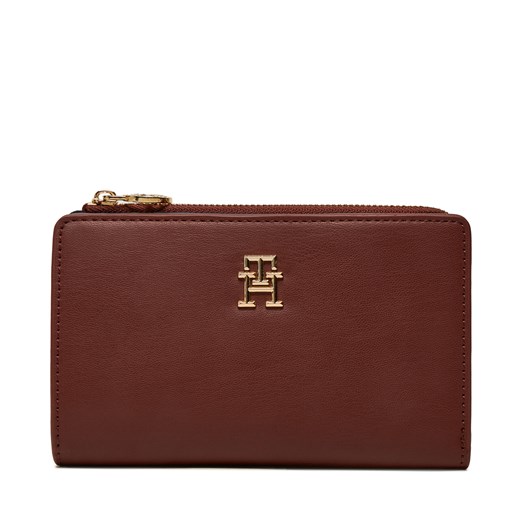 Duży Portfel Damski Tommy Hilfiger AW0AW16922 Bordowy Tommy Hilfiger one size eobuwie.pl