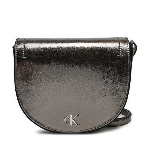 Torebka Calvin Klein Jeans Minimal Monogram K60K612730 Złoty one size eobuwie.pl