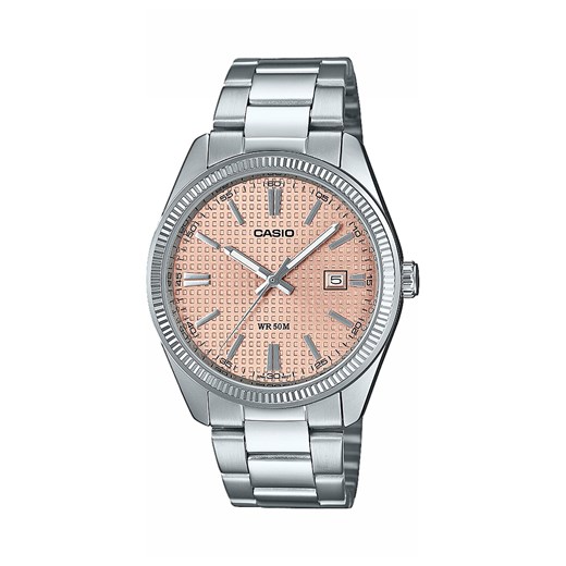 Zegarek Casio Timeless Collection MTP-1302PE-4AVEF Srebrny ze sklepu eobuwie.pl w kategorii Zegarki - zdjęcie 177407004