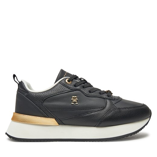Sneakersy Tommy Hilfiger FW0FW08117 Czarny Tommy Hilfiger 36 eobuwie.pl