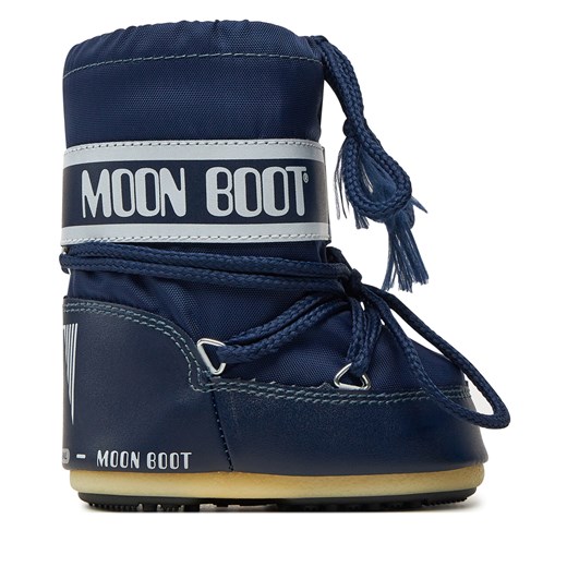 Śniegowce Moon Boot 80D1400430 Niebieski Moon Boot 19/22 eobuwie.pl