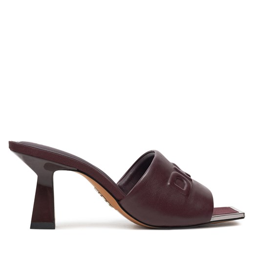 Klapki DKNY Keke K3471856 Bordowy 37 eobuwie.pl