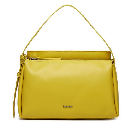Torebka Calvin Klein Gracie Shoulder Bag K60K611661 Żółty Calvin Klein one size eobuwie.pl