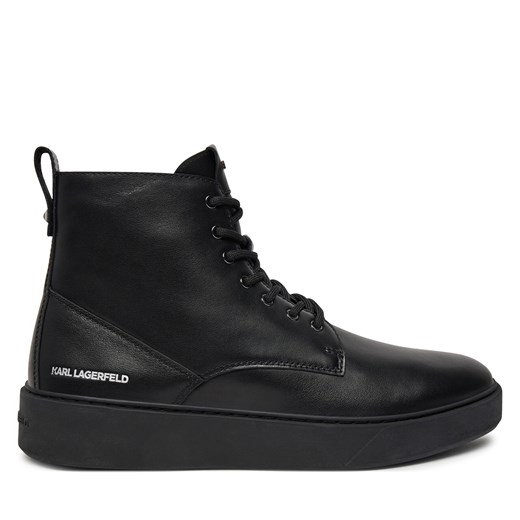 Trzewiki KARL LAGERFELD KL53350A Czarny Karl Lagerfeld 43 eobuwie.pl