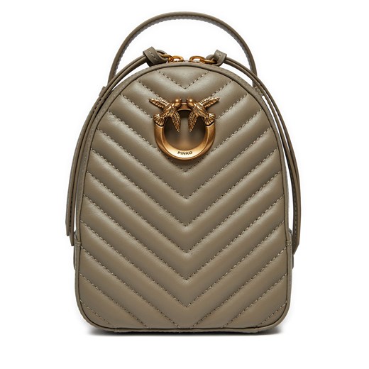 Plecak PINKO Love Click Mini Backpack . AI 24-25 PLTT 103614 A1J2 Beżowy Pinko one size eobuwie.pl