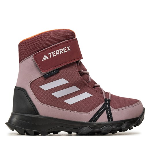 Trekkingi adidas Terrex Snow Hook-And-Loop COLD.RDY ID0936 Brązowy 34 eobuwie.pl