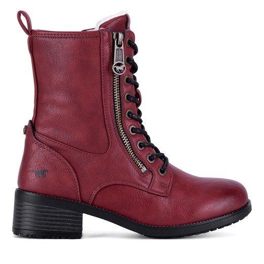 Botki Mustang 1402-601 Czerwony Mustang 41 eobuwie.pl