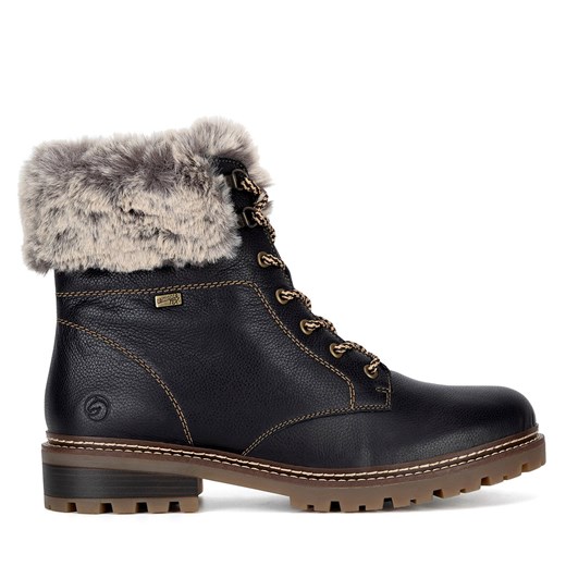 Botki Remonte D0B74-01 Czarny Remonte 42 eobuwie.pl