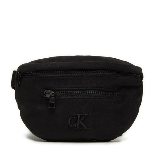 Saszetka nerka Calvin Klein Jeans Moleskin IU0IU00671 Czarny one size eobuwie.pl