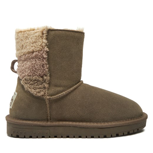Śniegowce Pepe Jeans PLS50533 Brązowy ze sklepu eobuwie.pl w kategorii Śniegowce damskie - zdjęcie 177414333