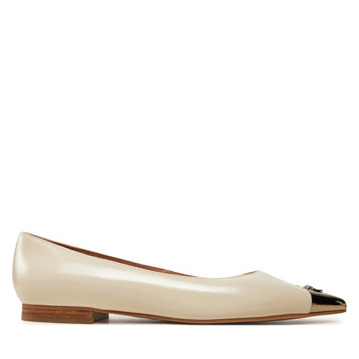 Baleriny Pinko Gianira 05 SD0101P043 Écru Pinko 38 eobuwie.pl
