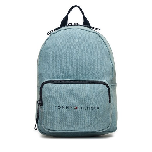 Plecak Tommy Hilfiger Essential Mini AU0AU01966 Niebieski Tommy Hilfiger one size eobuwie.pl
