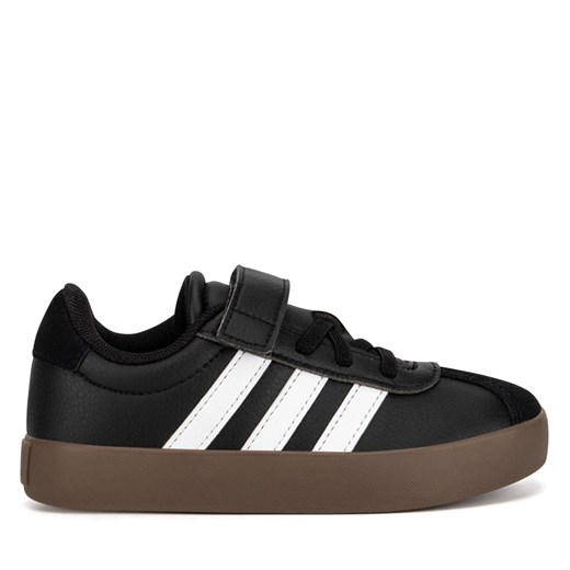 Sneakersy adidas VL COURT 3.0 EL C ID9154 Czarny 35 eobuwie.pl