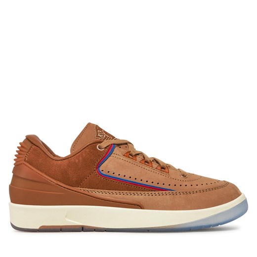 Sneakersy Nike Air Jordan 2 Retro Low Sp DV7129 222 Brązowy ze sklepu eobuwie.pl w kategorii Buty sportowe męskie - zdjęcie 177416472