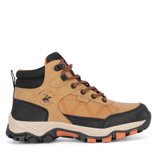 Trzewiki Beverly Hills Polo Club CF-TREKING-01 IV CH Brązowy 33 eobuwie.pl