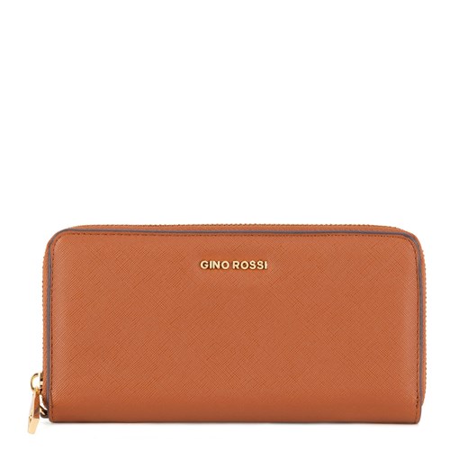 Portfel Gino Rossi QYL0020 Brązowy Gino Rossi one size eobuwie.pl