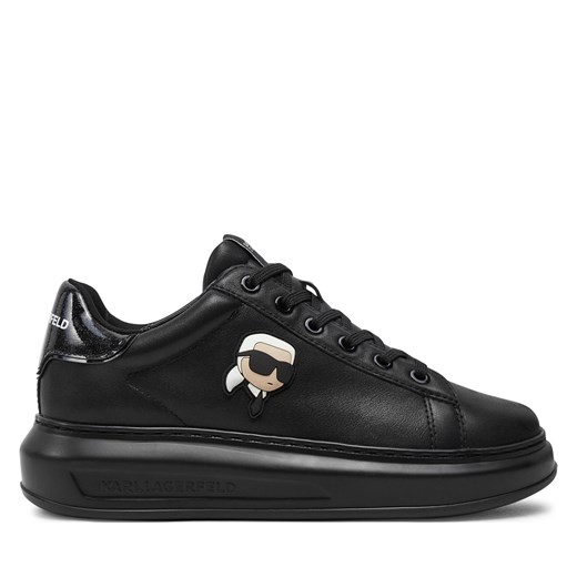 Sneakersy KARL LAGERFELD KL62530N Czarny Karl Lagerfeld 35 eobuwie.pl