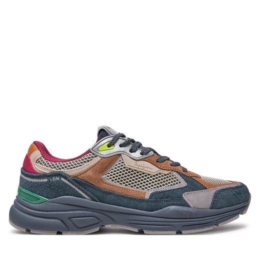 Sneakersy Pepe Jeans Dave Risen PMS60026 Szary Pepe Jeans 42 eobuwie.pl