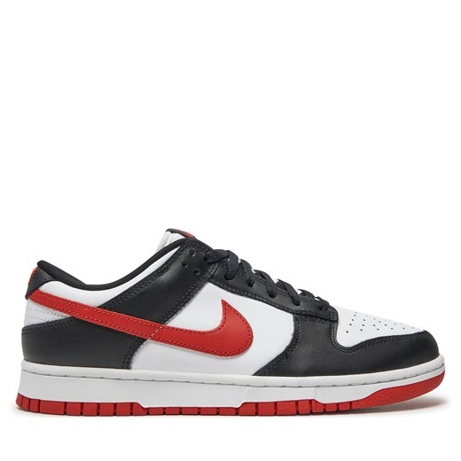 Sneakersy Nike Dunk Low Retro DV0833 108 Biały ze sklepu eobuwie.pl w kategorii Buty sportowe męskie - zdjęcie 177418492