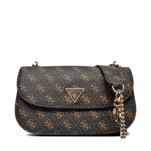 Torebka Guess HWEQG9 51021 Brązowy Guess one size eobuwie.pl