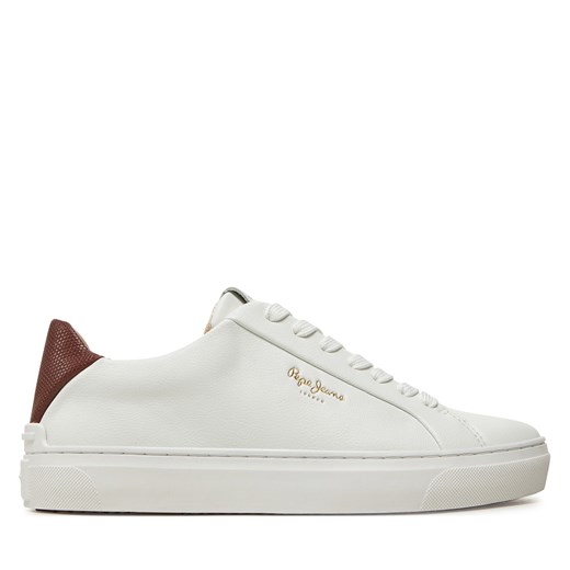 Sneakersy Pepe Jeans PLS00030 Biały ze sklepu eobuwie.pl w kategorii Buty sportowe damskie - zdjęcie 177419474