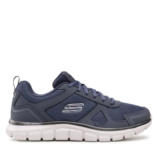 Sneakersy Skechers Scloric 52631/NVY Granatowy ze sklepu eobuwie.pl w kategorii Buty sportowe męskie - zdjęcie 177419573