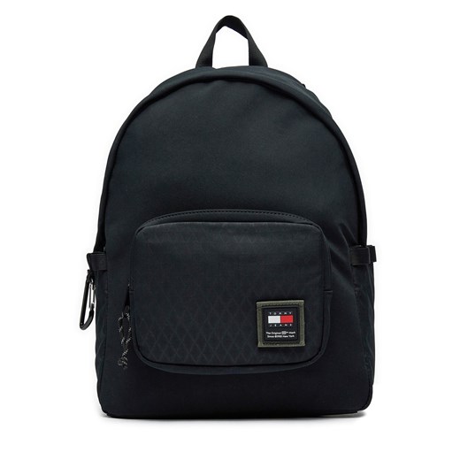 Plecak Tommy Jeans Tjm Purpose Backpack AM0AM12402 Czarny ze sklepu eobuwie.pl w kategorii Plecaki - zdjęcie 177419630