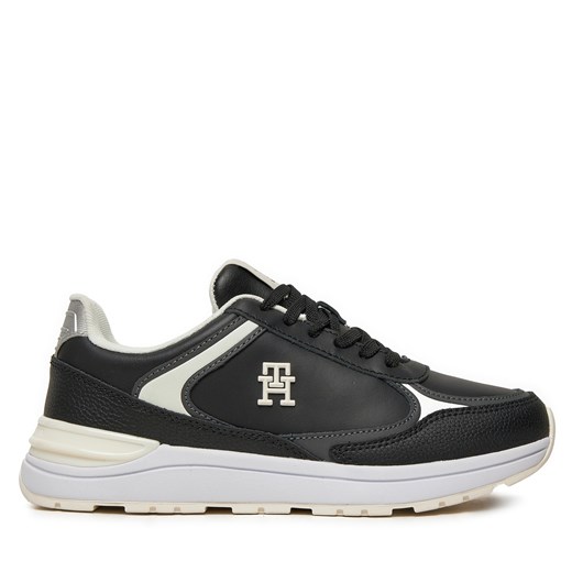 Sneakersy Tommy Hilfiger Casual Fashion Runner FW0FW08325 Czarny Tommy Hilfiger 37 eobuwie.pl