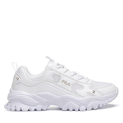 Sneakersy Fila ELECTRIC FLOW FFW0164-10004 Biały ze sklepu eobuwie.pl w kategorii Buty sportowe damskie - zdjęcie 177419734