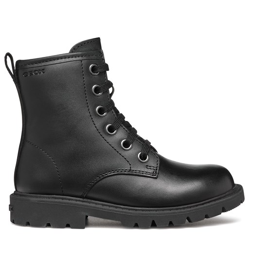 Kozaki Geox J Shaylax Girl J46EXD 00043 C9999 M Czarny ze sklepu eobuwie.pl w kategorii Buty zimowe dziecięce - zdjęcie 177420022