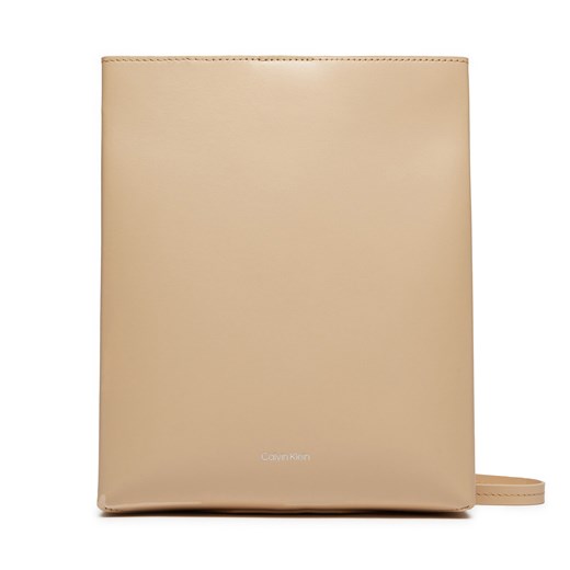Torebka Calvin Klein K60K612649 Beżowy Calvin Klein one size eobuwie.pl