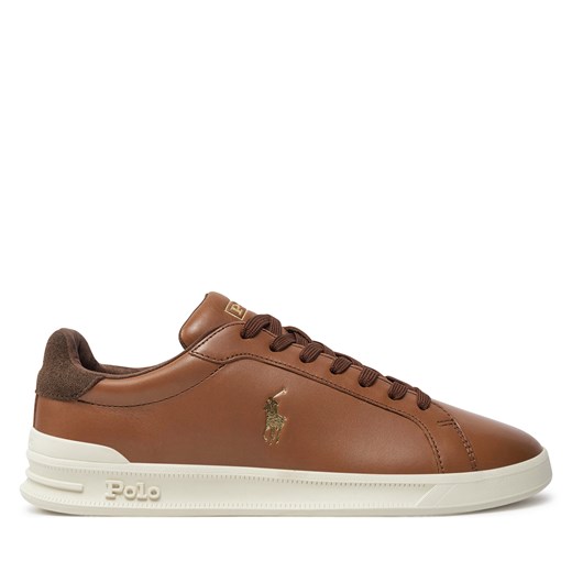 Sneakersy Polo Ralph Lauren Hrt Ct II 809892556001 Brązowy Polo Ralph Lauren 41 eobuwie.pl