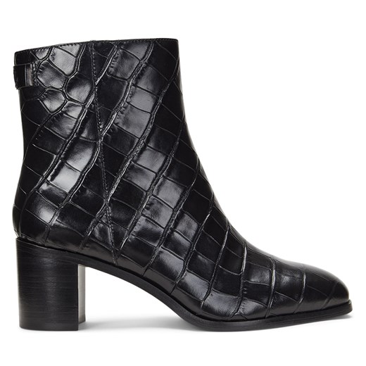 Botki LAUREN RALPH LAUREN 802951301001 Czarny 38 eobuwie.pl