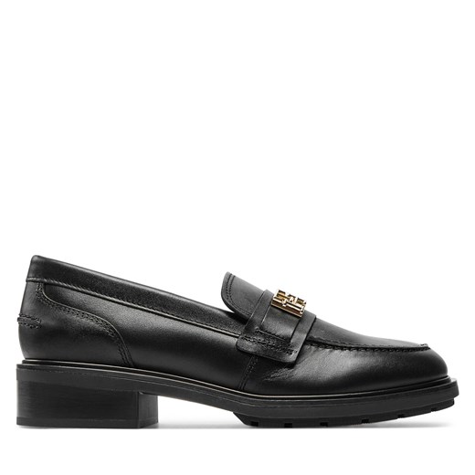 Loafersy Tommy Hilfiger FW0FW08257 Czarny Tommy Hilfiger 40 eobuwie.pl