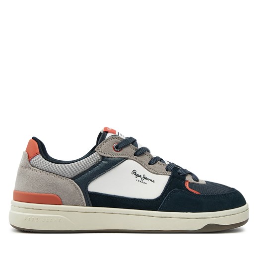 Sneakersy Pepe Jeans Kore Skate M PMS00027 Granatowy Pepe Jeans 46 eobuwie.pl