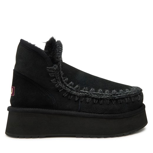 Śniegowce Mou Mini Eskimo Platform Boot FW681000A Czarny Mou 40 eobuwie.pl