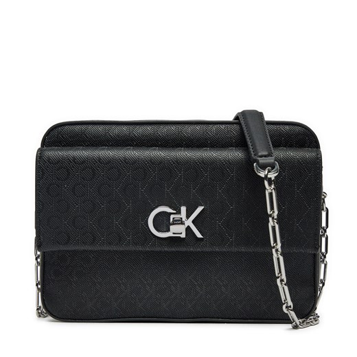 Torebka Calvin Klein Ck Camera Bag W/Pocket_Mono K60K613140 Czarny Calvin Klein one size eobuwie.pl