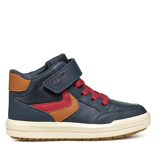 Sneakersy Geox J Arzach Boy J464AA 054FU CF46N S Granatowy Geox 33 eobuwie.pl