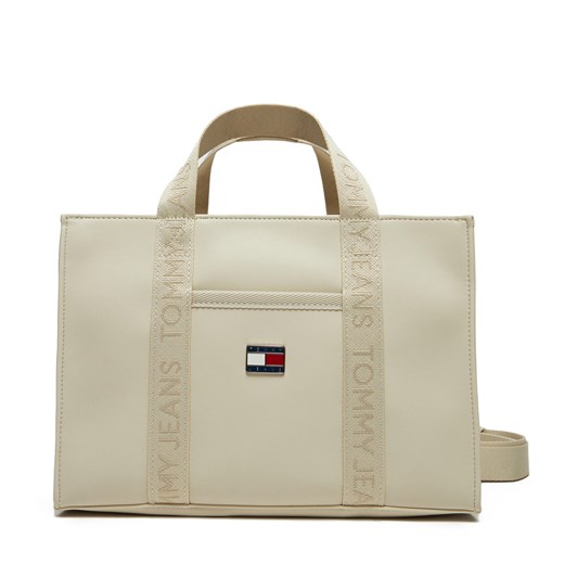 Torebka Tommy Jeans AW0AW16959 Écru Tommy Jeans one size eobuwie.pl