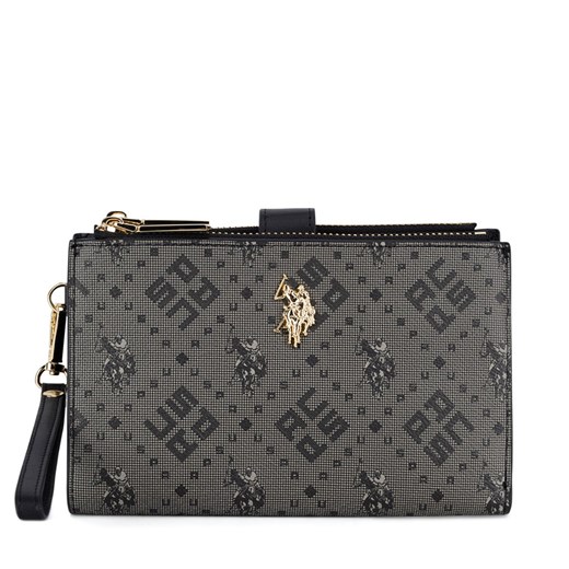 Duży Portfel Damski U.S. Polo Assn. BIUXT6224WVP Czarny one size eobuwie.pl