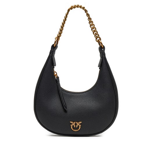 Torebka PINKO Brioche Hobo Mini AI 24-25 PLTT 101433 A29Q Czarny ze sklepu eobuwie.pl w kategorii Listonoszki - zdjęcie 177423301