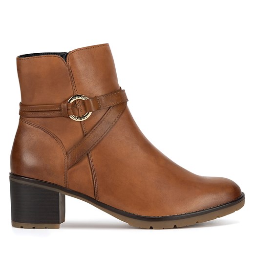 Botki Remonte D2A73-24 Brązowy Remonte 45 eobuwie.pl