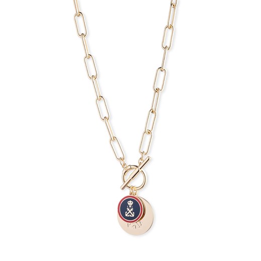 Naszyjnik LAUREN RALPH LAUREN Nk 17In Nautical Charm Pendant 14N00559 Złoty ze sklepu eobuwie.pl w kategorii Naszyjniki - zdjęcie 177423890